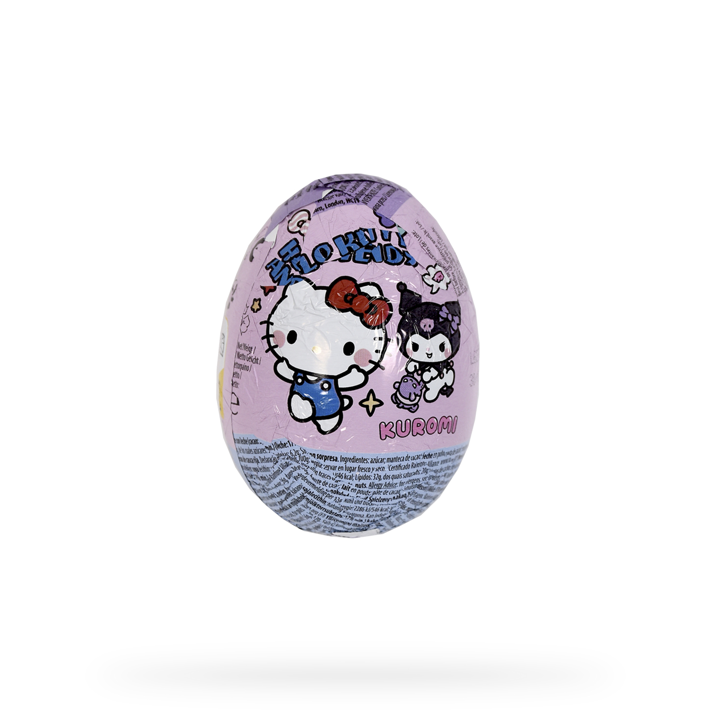 Huevo de chocolate Hello Kitty & Friends. 60 gr.