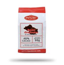 Rocas crujientes de chocolate negro. 90 g